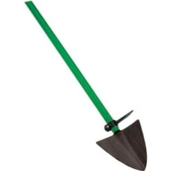 Vanga Pesante Forgiata Con Manico Ferro Con Staffa Girevole - Cm.24x24/143h. Attacco ø Mm.35