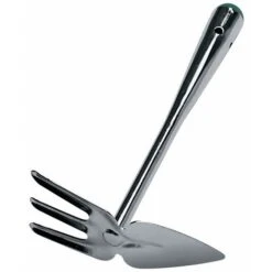 Zappetta Cuore Tridente In Acciaio Cromato Papillon