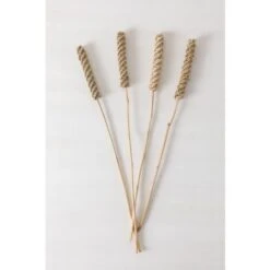 SKLUM Confezione Da 4 Rami Secchi Decorativi Salix Beige Crema -Negozio al dettaglio Piante Casa 77183406 4