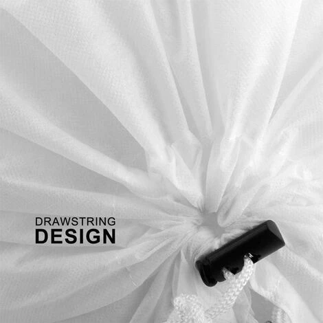 Copertura Per Piante, Protezione Antigelo Per Piante, Alberi, Arbusti, Copertura Con Coulisse, 100 X 100 Cm 3 Copertura Per Piante, Protezione Antigelo Per Piante, Alberi, Arbusti, Copertura Con Coulisse, 100 X 100 Cm - immagine 3