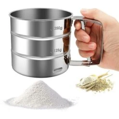 Setacci Per Farina In Acciaio Inossidabile Setacci Per Farina Manuali Per La Cucina Casalinga