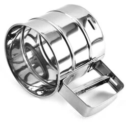 Setacci Per Farina In Acciaio Inossidabile Setacci Per Farina Manuali Per La Cucina Casalinga -Negozio al dettaglio Piante Casa 81291965 4