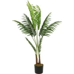 DYHF Palma Artificiale Pianta Tropicale Finta Con Vaso - Altezza 110cm -Negozio al dettaglio Piante Casa 81549003 4
