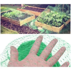 Rete Anti Uccelli 4X12m Rete Da Giardino Verde Proteggere Piante Frutta Fiori Alberi -Negozio al dettaglio Piante Casa 82250421 3