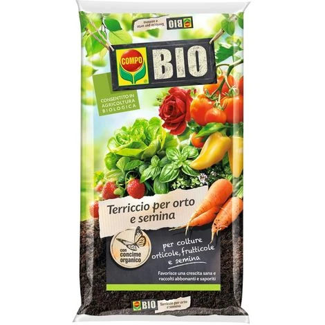 COMPO BIO TERRICCIO UNIVERSALE ORTO E SEMINA LT. 50 1 COMPO BIO TERRICCIO UNIVERSALE ORTO E SEMINA LT. 50