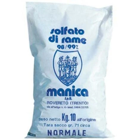 SOLFATO RAME MANICA CF=KG 25 1 SOLFATO RAME MANICA CF=KG 25