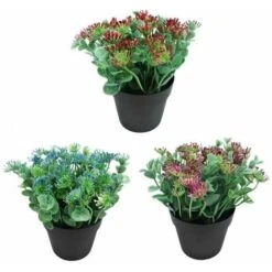 Simulazione Di Piante Acquatiche In Vaso Di Eucalipto Foglie Di Eucalipto Dipinte In Vaso E Piante Verdi (rosa Rossa) -Negozio al dettaglio Piante Casa 85901047 4