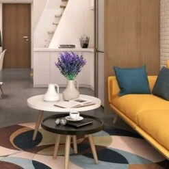 Fiori Di Lavanda Artificiali, Decorazioni Per Bouquet Di Fiori Artificiali, Piante Artificiali Finte Per La Decorazione Del Giardino Di Nozze All'aperto Per Interni - 6 Pezzi/viola -Negozio al dettaglio Piante Casa 85913474 5