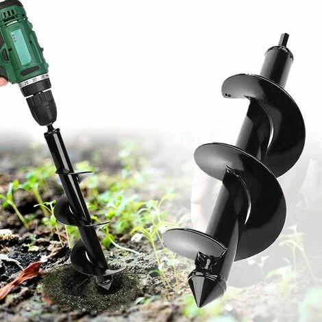 Trapano Da Giardino, Trivella A Mano, Attrezzi Da Giardinaggio Scavatrice Per Fori Da Giardino Con Guida Esagonale Antiscivolo, Piantagione A Spirale Rapida Per Piantare Bulbi Di Fiori 1 Trapano Da Giardino, Trivella A Mano, Attrezzi Da Giardinaggio Scavatrice Per Fori Da Giardino Con Guida Esagonale Antiscivolo, Piantagione A Spirale Rapida Per Piantare Bulbi Di Fiori