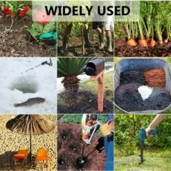 Trapano Da Giardino, Trivella A Mano, Attrezzi Da Giardinaggio Scavatrice Per Fori Da Giardino Con Guida Esagonale Antiscivolo, Piantagione A Spirale Rapida Per Piantare Bulbi Di Fiori 8 Trapano Da Giardino, Trivella A Mano, Attrezzi Da Giardinaggio Scavatrice Per Fori Da Giardino Con Guida Esagonale Antiscivolo, Piantagione A Spirale Rapida Per Piantare Bulbi Di Fiori -Negozio al dettaglio Piante Casa 86185579 4