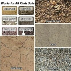 Trapano Da Giardino, Trivella A Mano, Attrezzi Da Giardinaggio Scavatrice Per Fori Da Giardino Con Guida Esagonale Antiscivolo, Piantagione A Spirale Rapida Per Piantare Bulbi Di Fiori 9 Trapano Da Giardino, Trivella A Mano, Attrezzi Da Giardinaggio Scavatrice Per Fori Da Giardino Con Guida Esagonale Antiscivolo, Piantagione A Spirale Rapida Per Piantare Bulbi Di Fiori -Negozio al dettaglio Piante Casa 86185579 5