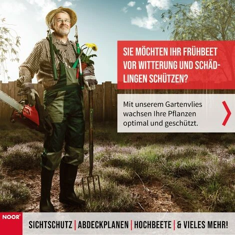 NOOR 01115010SCHW Protettivo In Pile 1,5 X 10m Bianco 4 NOOR 01115010SCHW Protettivo In Pile 1,5 X 10m Bianco - immagine 4