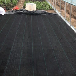 2x5m Rotolo Per Erbacce, Pellicola Per Erbacce Permeabile All'acqua Protezione UV Velo Da Giardino Resistente Agli Strappi, 100g/m HENGMEI -Negozio al dettaglio Piante Casa 88136621 5