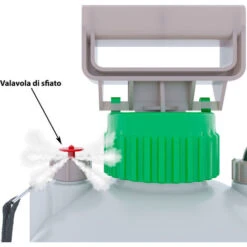 Spruzzatore A Pressione Da 5 Litri Azionamento A Pompa Manuale Irroratore Tubo E Lancia Tracolla Zaino Da Giardino Con Ugello Regolabile Per Irrigazione Nebulizzatore Colore Bianco E Verde -Negozio al dettaglio Piante Casa 88507448 4