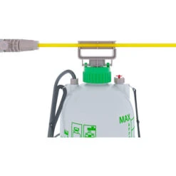 Spruzzatore A Pressione Da 5 Litri Azionamento A Pompa Manuale Irroratore Tubo E Lancia Tracolla Zaino Da Giardino Con Ugello Regolabile Per Irrigazione Nebulizzatore Colore Bianco E Verde -Negozio al dettaglio Piante Casa 88507448 5