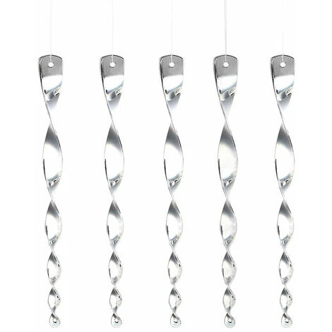 LITZEEConfezione Da 10 Repellenti Per Uccelli, Repellente Per Piccioni, Spaventapasseri Per Uccelli Da Balcone, Barra Per Spaventapasseri, Spirale Riflettente A 360 Gradi Luminosa, Gu.B/Bon 1 LITZEEConfezione Da 10 Repellenti Per Uccelli, Repellente Per Piccioni, Spaventapasseri Per Uccelli Da Balcone, Barra Per Spaventapasseri, Spirale Riflettente A 360 Gradi Luminosa, Gu.B/Bon