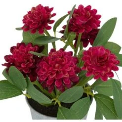 Fiori Artificiali, Vaso In Zinco, H20 Cm - Atmosphera Créateur D'intérieur 8 Fiori Artificiali, Vaso In Zinco, H20 Cm - Atmosphera Créateur D'intérieur -Negozio al dettaglio Piante Casa 90566068 4