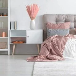 BIANCO DI LUSSO - Erba Di Pampa Piccola Come Fiori Secchi UN Colpo D'occhio - Erba Di Pampa Secca Eterna Per La Decorazione Di Fiori Secchi - Erba Di Pampa E Decorazione Di Fiori Secchi - Vaso Per Bou -Negozio al dettaglio Piante Casa 91189812 5