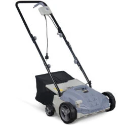 VOLTR - Arieggiatore Elettrico 1500W - Arieggiatore E Decespugliatore 2 In 1, 2 Rulli: Coltelli E Artiglio, Raccoglitore 30L, Manutenzione Dell'erba