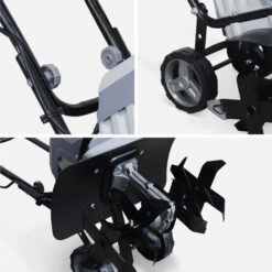 VOLTR - Fresa Elettrica 1400W - 6 Denti E 40 Cm Di Larghezza Di Lavoro, Coltivazione Del Terreno, Fresa Per Ortaggi -Negozio al dettaglio Piante Casa 92774496 5