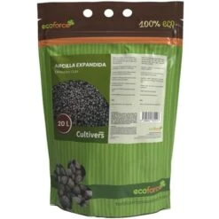 CULTIVERS Argilla Espansa Arlita 20 Litri. Sfere Di Substrato Per Drenare Vasi, Giardini E Colture Idroponiche. Previene Il Ristagno Idrico E La Decomposizione Delle Radici. -Negozio al dettaglio Piante Casa 93581770 4