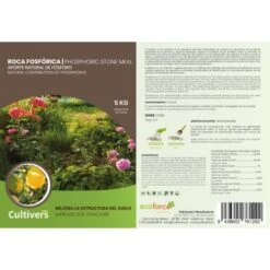 CULTIVERS Phosphoric Rock 20 Kg. Approvvigionamento Naturale Di Fosforo, Calcio E Ferro. 100% Ecologico. Preparazione Del Terreno Prima E Durante Il Raccolto -Negozio al dettaglio Piante Casa 93581936 5