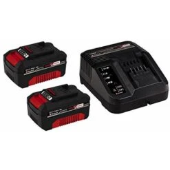Einhell 3431200 Zappatrice A Batteria Ge-CR 30 Li-Solo, Rosso + 2X 3,0 Ah Power X-Change Starter Kit -Negozio al dettaglio Piante Casa 93982416 3