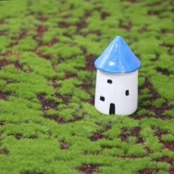 Simulazione Di Licheni Di Muschio Artificiale Piante Verdi Finte Per La Decorazione Del Giardino Del Patio Di Casa (punto Rosso) -Negozio al dettaglio Piante Casa 94295078 5