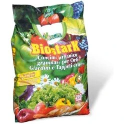 AL.FE BIOSTARK Concime NPK 3-3-8 Granulare Organico Biologico 10 KG
