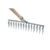 RASTRELLO SARCHIATORE AERATORE ARIEGGIATORE 14 DENTI ACCIAIO FALCI