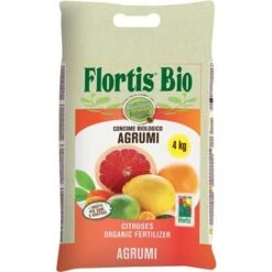 CONCIME ORGANICO PER AGRUMI GRANULARE FLORTIS 4 KG