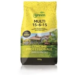 MULTI CONCIME UNIVERSALE Lenta Cessione GRANULARE 10Kg Green Per Tutte Le Piante