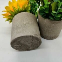 GTA 2 Pezzi Girasoli Artificiali In Vaso, Fiori Finti In Vaso Centrotavola Di Fiori Artificiali Pianta Artificiale Per La Decorazione Della Festa Nuziale -Negozio al dettaglio Piante Casa 95748737 5