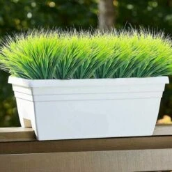 Decorazione Per Veranda Da Giardino In Finta Plastica Resistente Ai Raggi UV, Confezione Da 20 Piante Artificiali Da Esterno -Negozio al dettaglio Piante Casa 95773704 3