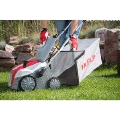 IKRA 80201020 Scarificatore Arieggiatore Elettrico IEVL 1840, Cesto Di Raccolta 55l, Larghezza 40cm, Profondità Di Lavoro Regolabile, 1800 W, 230 V, Griggio/Rosso 8 IKRA 80201020 Scarificatore Arieggiatore Elettrico IEVL 1840, Cesto Di Raccolta 55l, Larghezza 40cm, Profondità Di Lavoro Regolabile, 1800 W, 230 V, Griggio/Rosso -Negozio al dettaglio Piante Casa 95803274 4