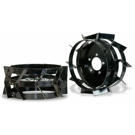 Kit Assolcatore Registrabile Motozappa Ruote Metalliche 400 X 10 4 Kit Assolcatore Registrabile Motozappa Ruote Metalliche 400 X 10 - immagine 4