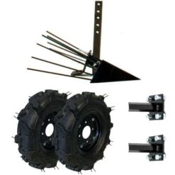 Kit Di Scavapatate Motozappa Motocoltivatore Ruote 400 X 8