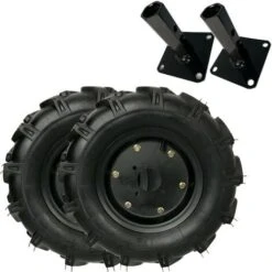 Ruote Pneumatiche 500 X 10 Motozappa Con Mangoni