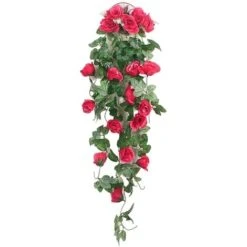 1 Pz 90 Cm Ghirlanda Di Rose Artificiali Rosse Fiori Finti Ghirlanda Di Edera Piante Appese Decorazione Di Nozze 7 1 Pz 90 Cm Ghirlanda Di Rose Artificiali Rosse Fiori Finti Ghirlanda Di Edera Piante Appese Decorazione Di Nozze -Negozio al dettaglio Piante Casa 95930924 3