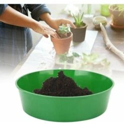 Setaccio Da Giardino Setaccio Per Terreno Setaccio In Plastica Per Piante Grasse Setaccio Per Ghiaia 20.818.4cm 2 Pezzi Verde ， -Negozio al dettaglio Piante Casa 96195651 3