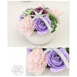 Vaso Da Fiori Artificiale In Vaso Di Plastica - Per Interni Ed Esterni - Decorazione Da Giardino ， E -Negozio al dettaglio Piante Casa 96205567 3