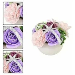 Vaso Da Fiori Artificiale In Vaso Di Plastica - Per Interni Ed Esterni - Decorazione Da Giardino, F -Negozio al dettaglio Piante Casa 96217994 5