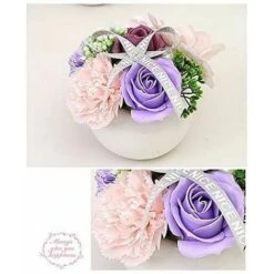 Vaso Da Fiori Artificiale In Vaso Di Plastica - Per Interni Ed Esterni - Decorazione Da Giardino ， A -Negozio al dettaglio Piante Casa 96234992 3