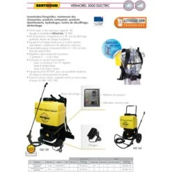 Berthoud Polverizzatore A Batteria VERMOREL 3000 ELECTRIC, 18L -Negozio al dettaglio Piante Casa 96680762 3