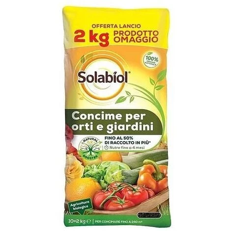 Solabiol Orto E Giardino X 12 Kg 1 Solabiol Orto E Giardino X 12 Kg