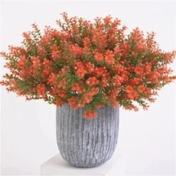 Pezzo Di Ramo Di Una Pianta Artificiale Di Colore Rosso 9 Pezzo Di Ramo Di Una Pianta Artificiale Di Colore Rosso -Negozio al dettaglio Piante Casa 97236881 5