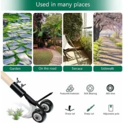 Strumento Per Diserbo Manuale, Diserbo Manuale Con Ruote Strumento Per Diserbo Da Giardino Per La Pulizia Tra Lastre Di Pietra, Blocchi, Cortili E Prati 9 Strumento Per Diserbo Manuale, Diserbo Manuale Con Ruote Strumento Per Diserbo Da Giardino Per La Pulizia Tra Lastre Di Pietra, Blocchi, Cortili E Prati -Negozio al dettaglio Piante Casa 97316887 5
