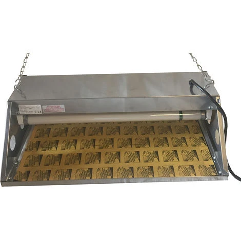 Zanzariera Stickfly A Norme HACCP. Sterminatore Di Mosche E Zanzare. 2 Lampade Attiniche Antirottura Da 15 W + Cartoncino Adesivo In Dotazione. Cm 33,3 X 48 X H 14. Prodotto Italiano 1 Zanzariera Stickfly A Norme HACCP. Sterminatore Di Mosche E Zanzare. 2 Lampade Attiniche Antirottura Da 15 W + Cartoncino Adesivo In Dotazione. Cm 33,3 X 48 X H 14. Prodotto Italiano