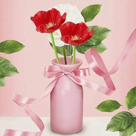 10 Set Di Papaveri Selvatici Artificiali Fiori Artificiali Dal Tocco Realistico Per Bouquet Da Sposa O Festa 3 10 Set Di Papaveri Selvatici Artificiali Fiori Artificiali Dal Tocco Realistico Per Bouquet Da Sposa O Festa - immagine 3