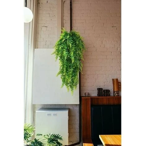 Piante Artificiali, 2 Pezzi Felce Di Boston Decidua Interni Esterni Decorazione Di Nozze Parete Simulazione Erba Persiana Vite Appesa Felce Artificiale Vite Pianta Verde Appesa 5 Piante Artificiali, 2 Pezzi Felce Di Boston Decidua Interni Esterni Decorazione Di Nozze Parete Simulazione Erba Persiana Vite Appesa Felce Artificiale Vite Pianta Verde Appesa - immagine 5